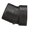 Charlotte Pipe And Foundry Charlotte Pipe 1-1/2 in. Spigot X 1-1/2 in. D Hub ABS 22-1/2 Degree Elbow ABS003260600 - alternate 4